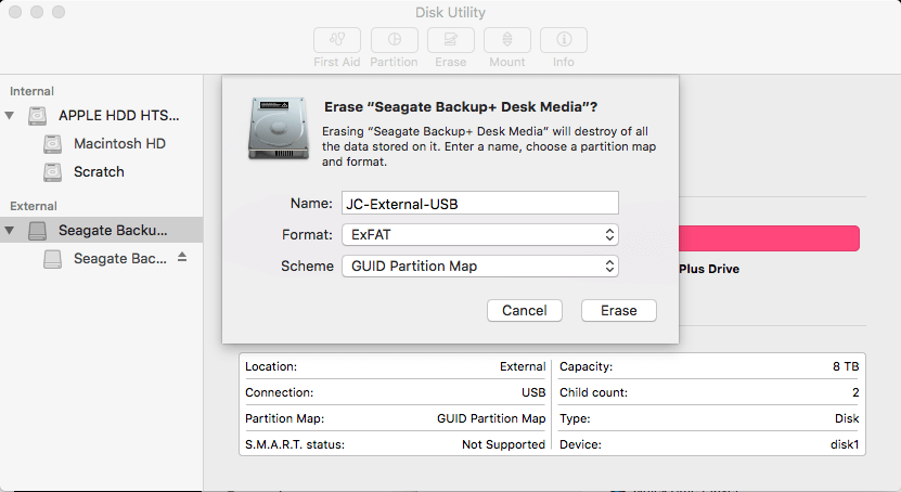 Formatting Drive For Mac